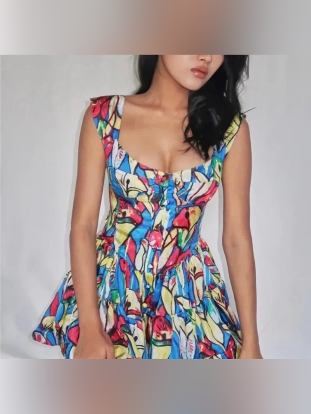 Vanessa Mooney Elisabeth Romper Dress Calla Lily NEW WITH TAGS